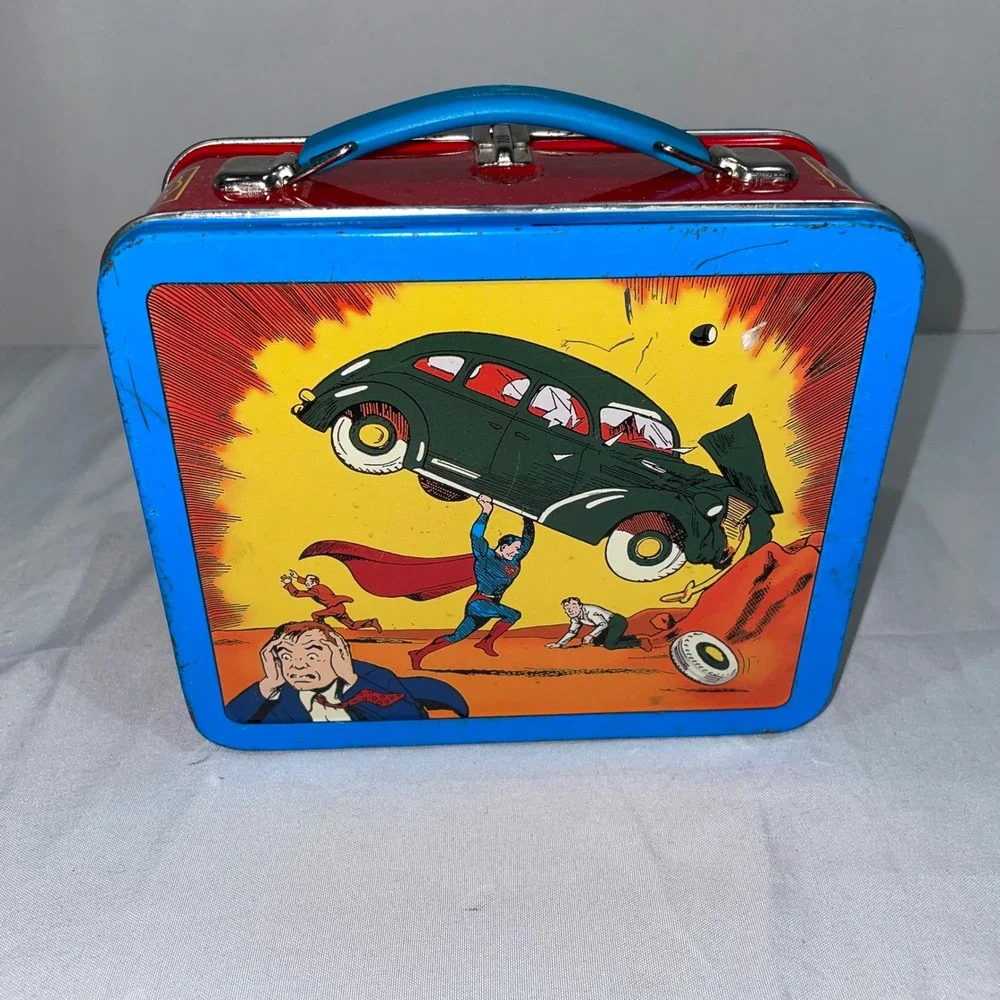 Hallmark 1998 DC Comics Superman Metal Lunch Box Numbered Edition QHM8803